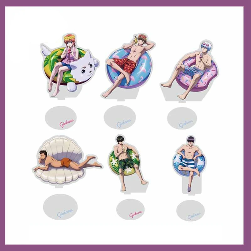 

Gintama Sakata Gintoki Japanese Anime Desktop Stand Decoration Gintama Cartoon Figure Model Cosplay Acrylic Stand Ornament Gift