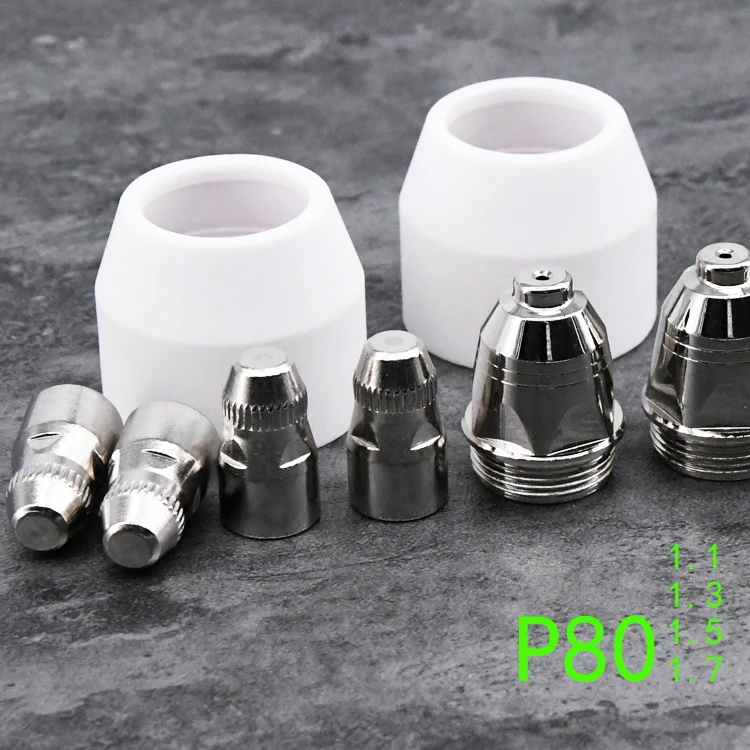 Аппарат для плазменной резки p80 расходные материалы сопла принадлежности lgk100 /