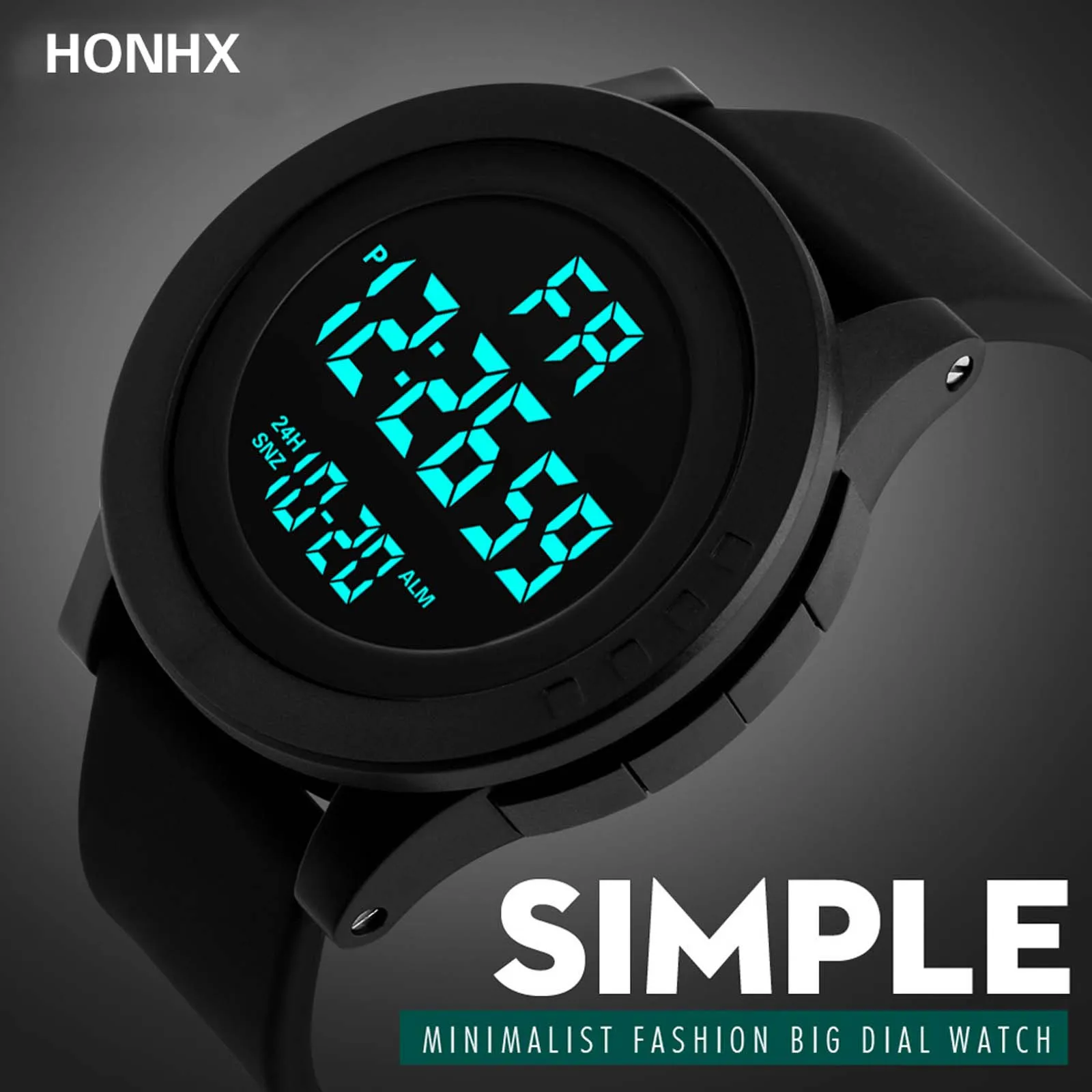 

Simple Digital Watches For Women Men Led Multi-Function Wrist Watch Dropshipping