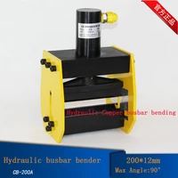 cb 200a hydraulic bus bar benderhydraulic copper aluminum busbar bending machinebusbar benderbrass bender bending tool