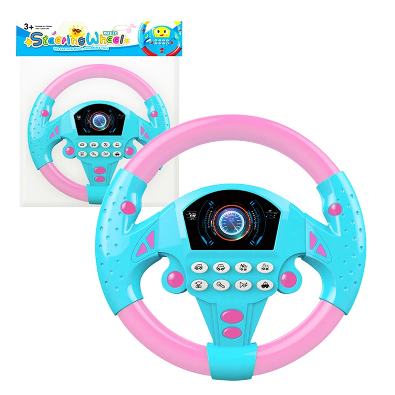Имитация вождения автомобиля игрушка совместный пилот симулятор рулевого