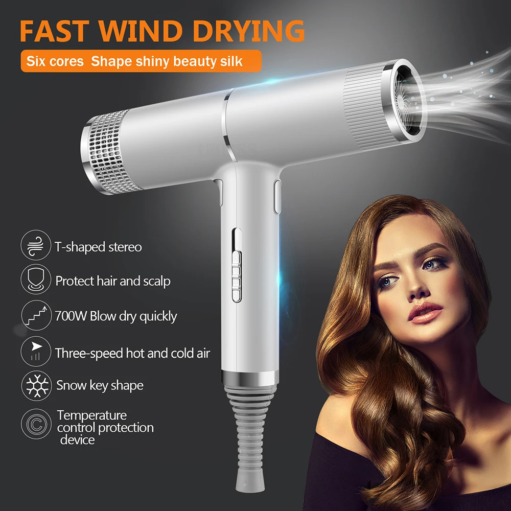 

Professional Hair Dryer Infrared Negative Ionic Blow Dryer Hot Cold Wind Salon Hair Styler Tool Hair Blower Electric Blow Dryer