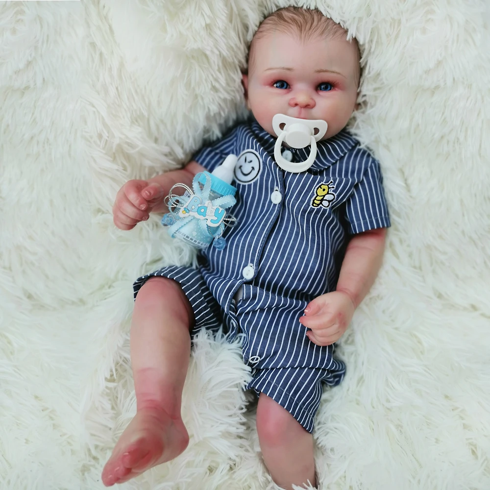 OtardDoll 20 дюймов Reborn baby doll 50 см полностью силиконовые реалистичные куклы-реборн Bonecas милая игрушка для подарка на день рождения