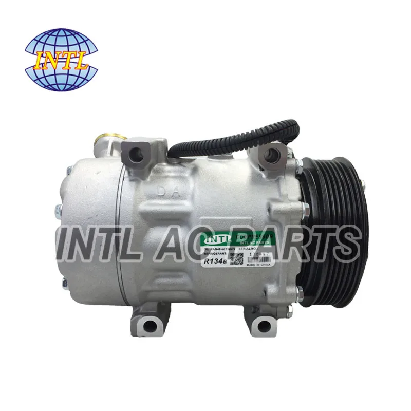 Компрессор кондиционера Sanden 1237 1211F 1211 для PEUGEOT 206 607 406 806 807 EXPERT LANCIA ZETA CITROEN C5 C8 FIAT