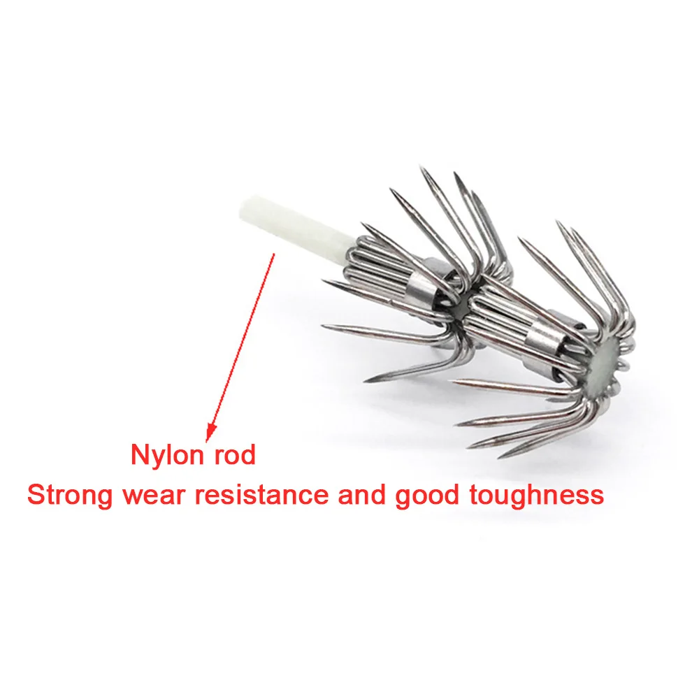 10 шт. светящиеся в темноте приманки-осьминог | Спорт и развлечения