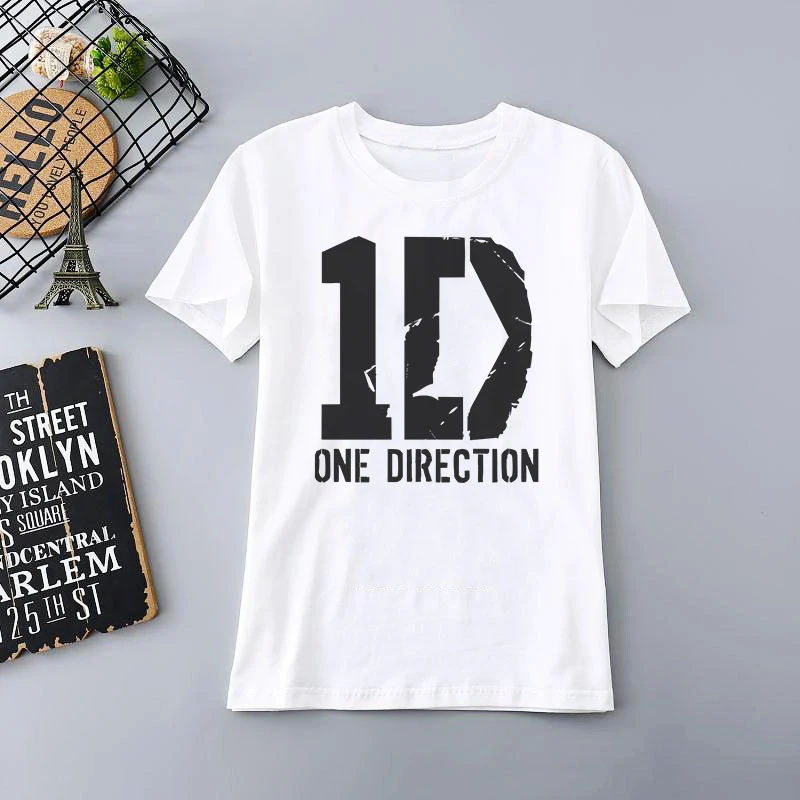 

One T Shirt Summer Clothes Streetwear Women Harry Styles Merch Print T Shirt Oversized T-shirt Aesthetic 1D Girl Tops