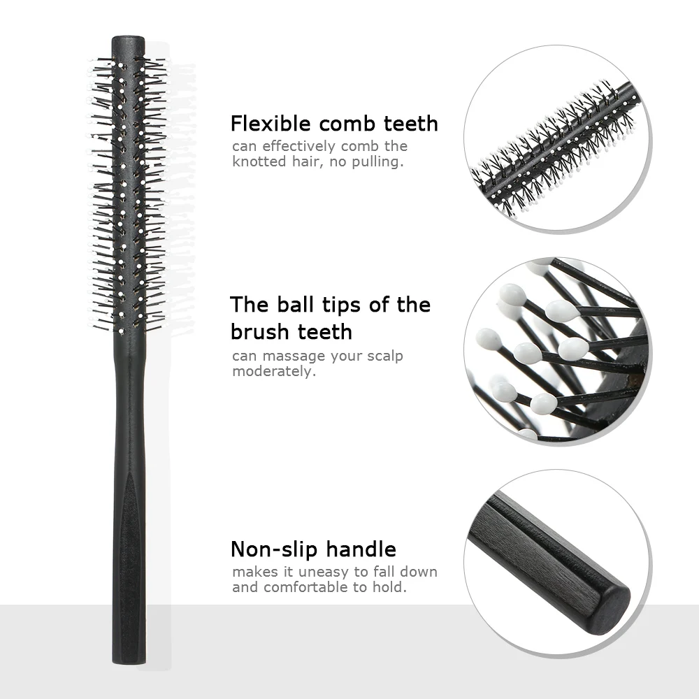 1 шт. рулон щетка круглая расческа для волос волнистые укладки уход за волосами