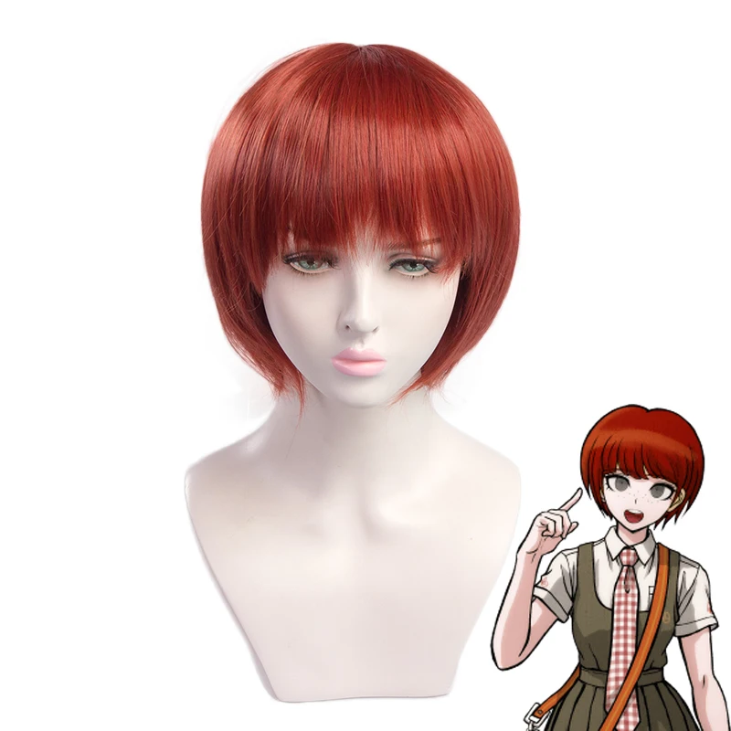 Парик для косплея Махиру из Game Danganronpa Koizumi термостойкие искусственные волосы