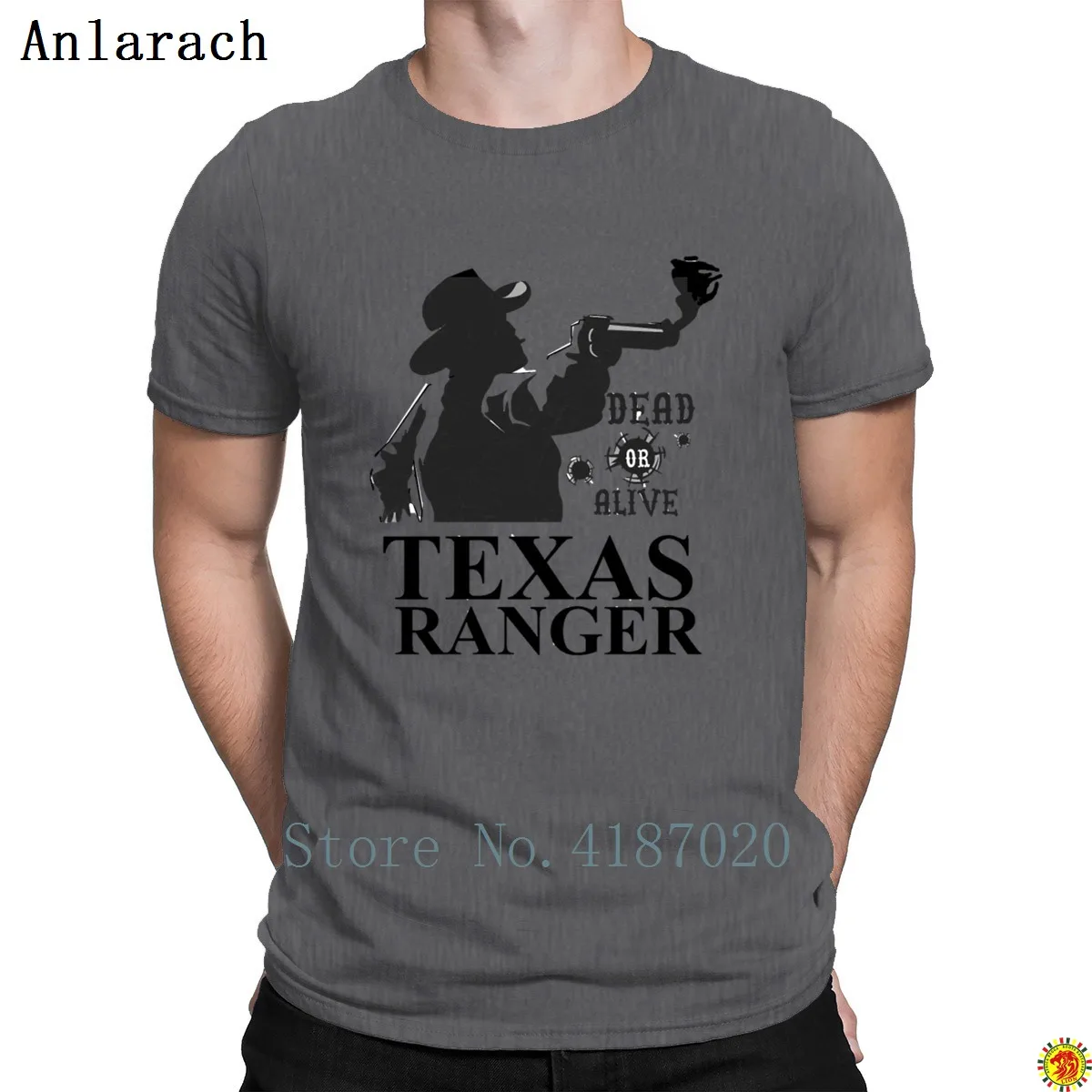 Texas Ranger футболка бесплатная доставка дышащая дизайнерская стильная для мужчин