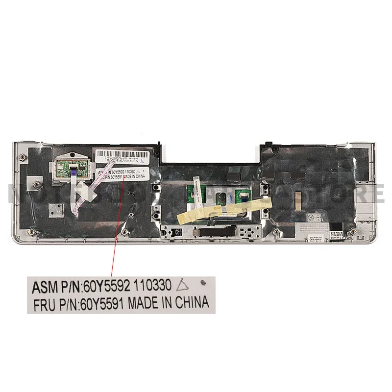 

New Original Palmrest Bezel +Touchpad+ Fingerprint For Lenovo ThinkPad Edge 14 E40 TouchPad Palmrest Cover 60Y5591 60Y5592