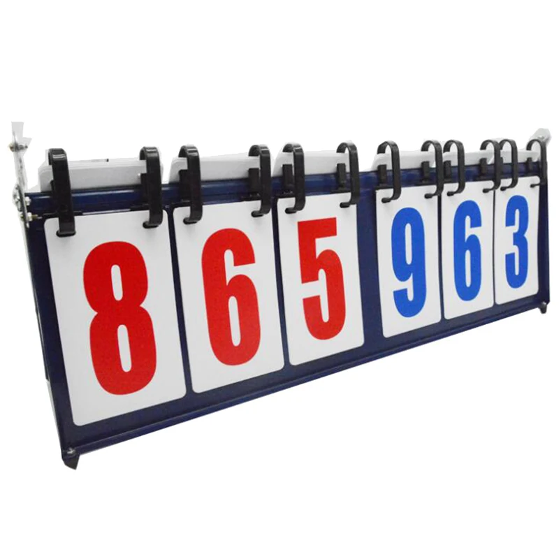 Табло баскетбола 6-значный цифровой 999-999 страниц 1 5 кг металлический счет