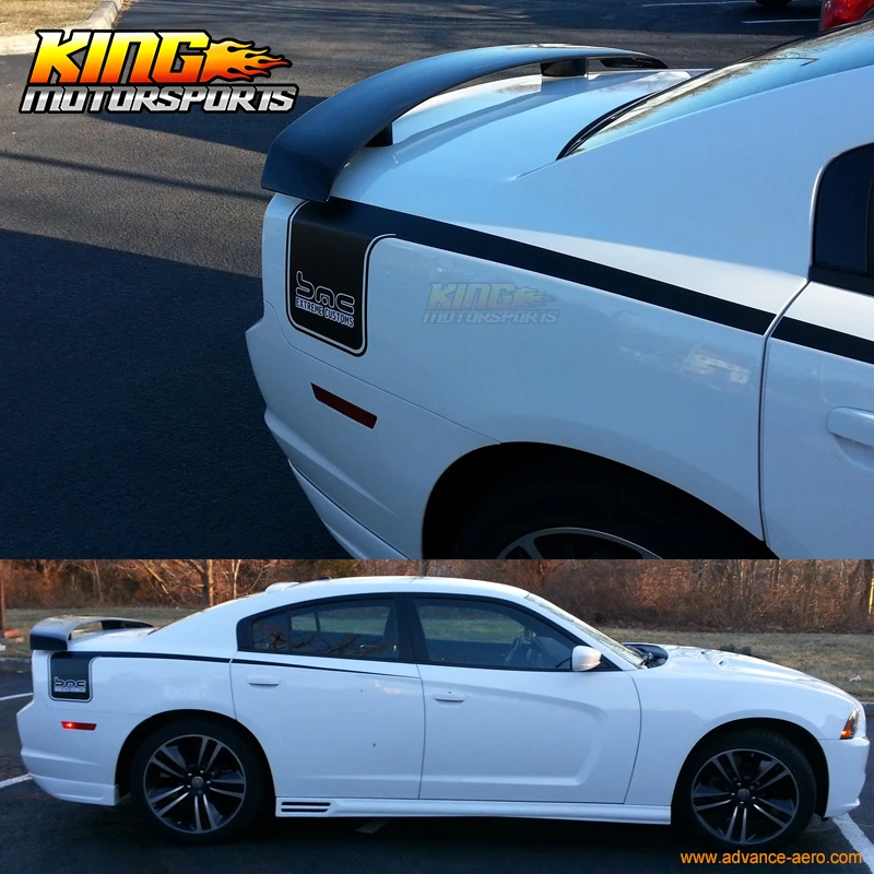 Зарядное устройство Dodge SRT8 подходит для 11-16 АБС-пластик спойлер багажника крыльев