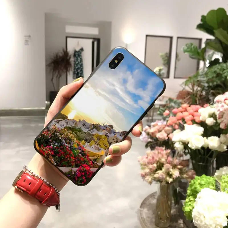 Мягкий силиконовый чехол для телефона PENGHUWAN из ТПУ с древним флагом Греции iPhone 11