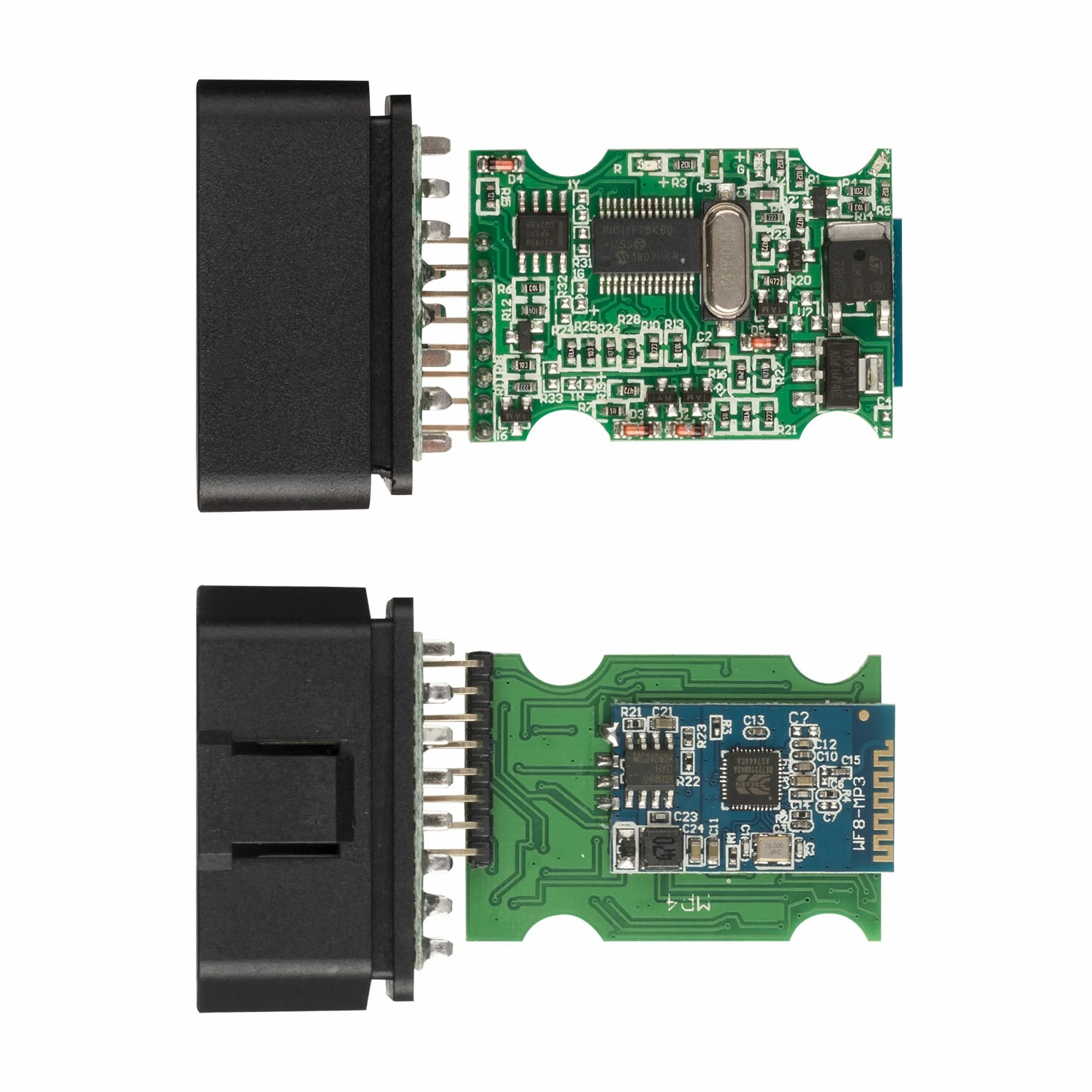 Bluetooth eml327 obd obdii odb2 v2 elm327 Переключатель адаптер интерфейса Wi Fi ford scan carly vgate
