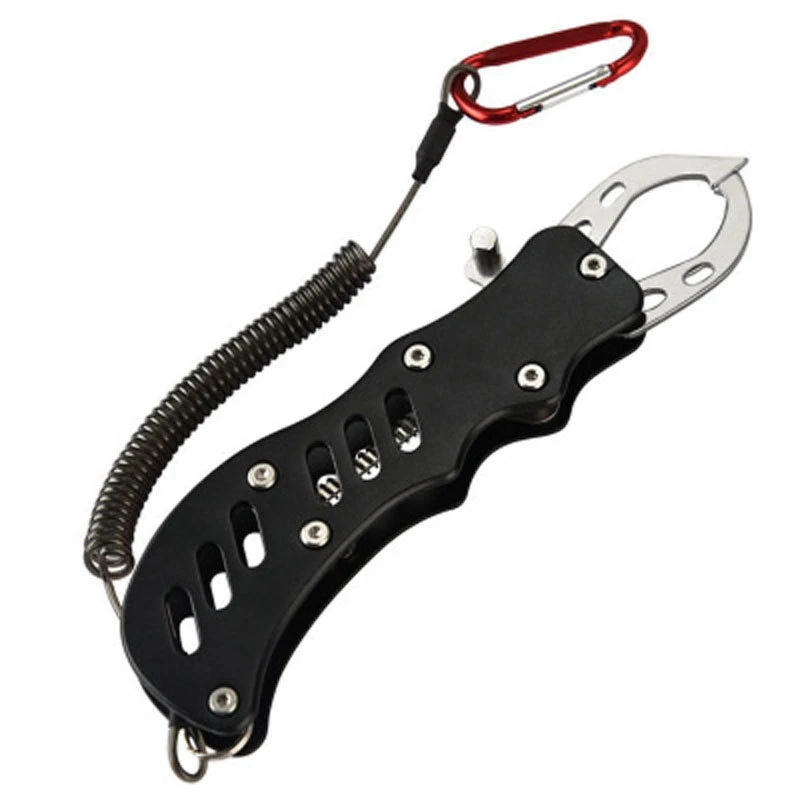 

Aluminum Alloy Fishing Pliers Grip Set Portable Fishing Gripper Lip Clamp Grabber Tool Fish Controller Ring Fishing Accessories