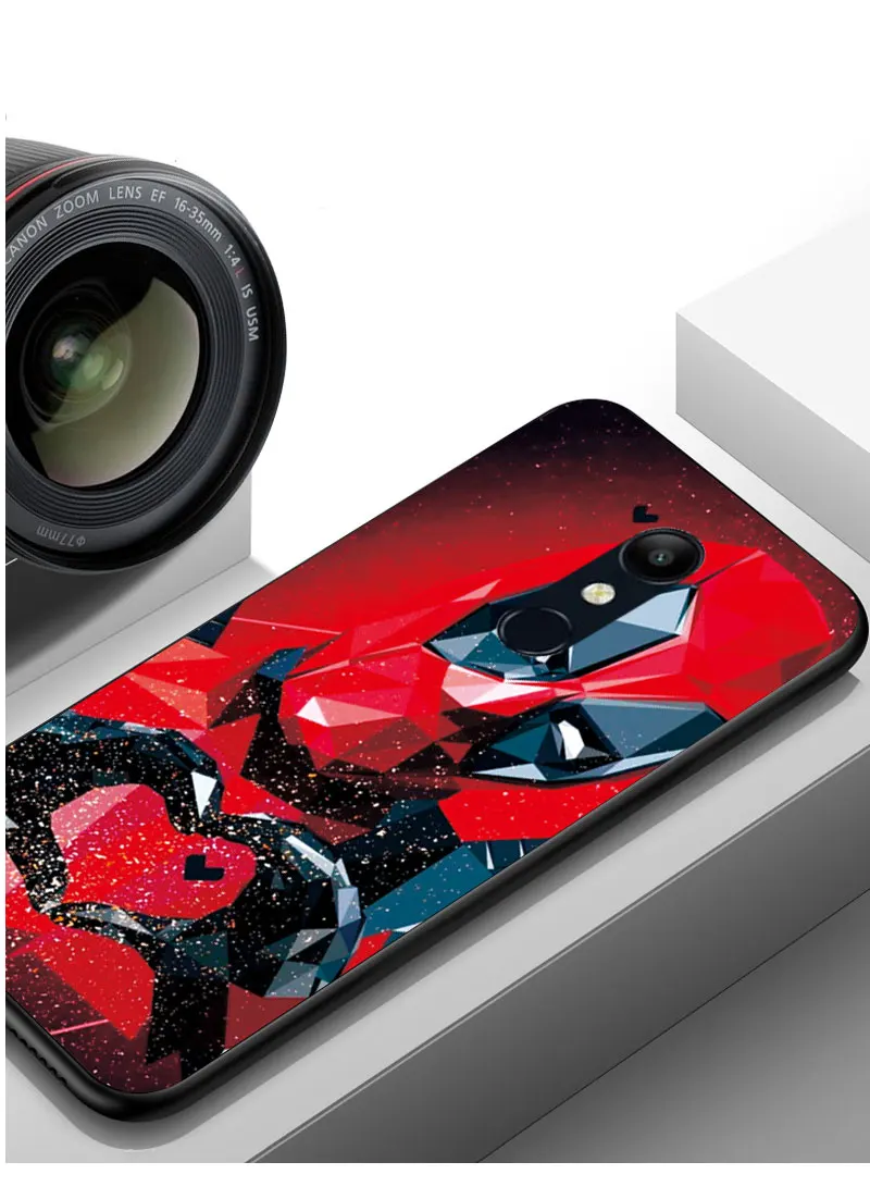 Для LG K4 K7 K8 K10 чехол Чехол Человек-паук черный чехол ТПУ для LG K12 K11 плюс силиконовый чехол для задней панели телефона для LG X4 чехол