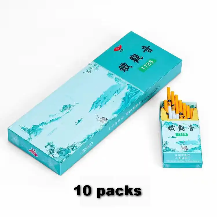 Горячая Распродажа чай со вкусом галстука Гуань инь сигареты для здоровья мужчин