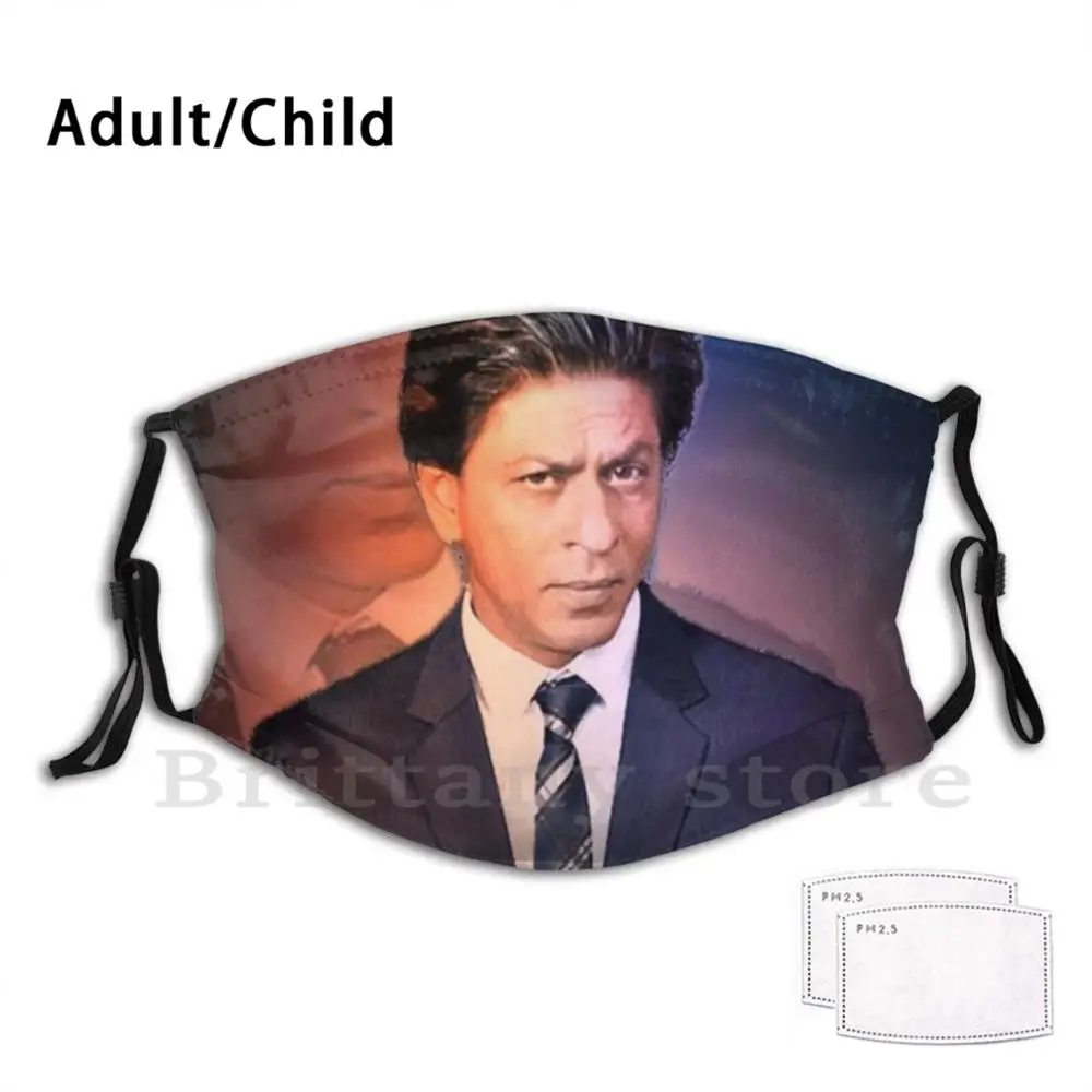 

Shahrukh Khan многоразовая фильтрующая маска Pm2.5 Shahrukhkhan Болливуд Srk Deepikapadukone Aliabhatt Katrinakaif