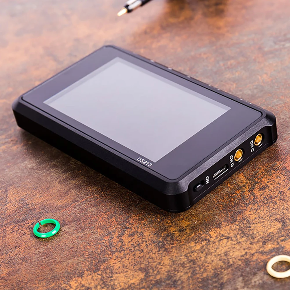 Мини цифровой осциллограф DIY Kit 4 канала 100 мс/с ЖК-дисплей Дисплей USB карманный