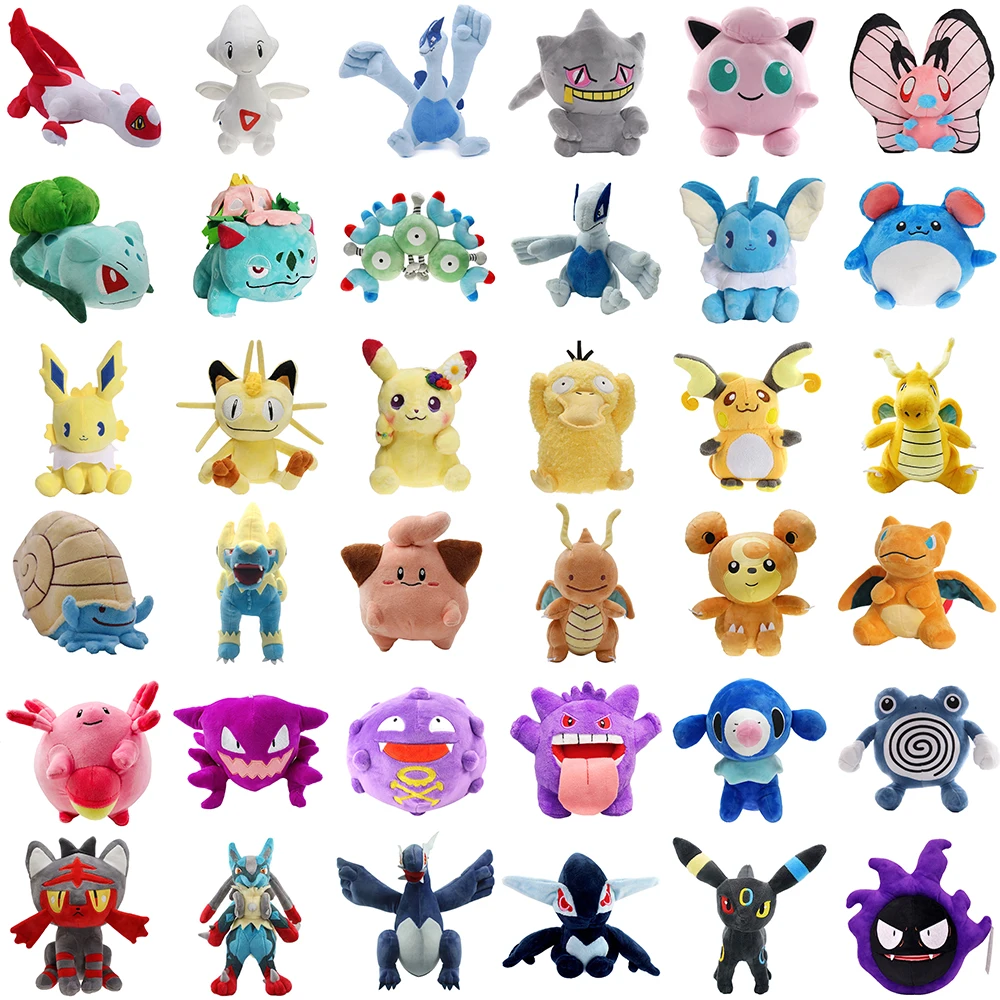 10-28 см покемон аниме Пикачу гэнгар Бульбазавр джигглиффи психоутка клофьюгия