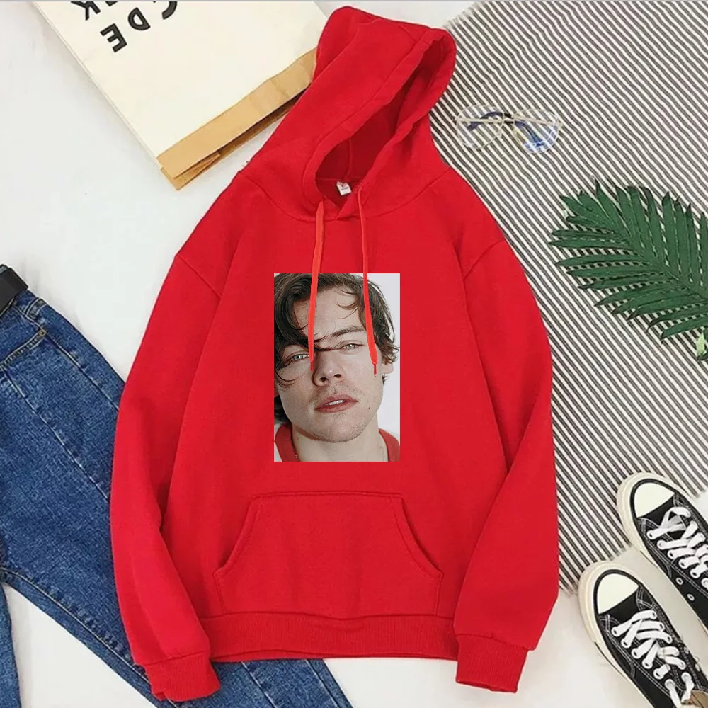 

Harry Styles Sweatshirt Women Pullovers Casual Harry Styles Womens Clothing Kawaii Hoodie New Streetwear Korean Sweatshirts XL