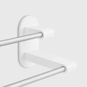 Xiaomi вешалка для полотенец кухонный держатель для хранения полотенец для ванной комнаты настенная вешалка двойной стержень для хранения сильная несущая способность