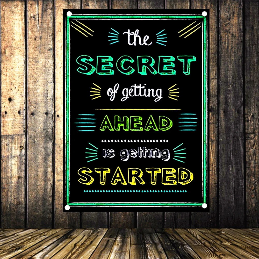 Мотивационные и Вдохновляющие постеры с цитатами для учителей флаги баннеры