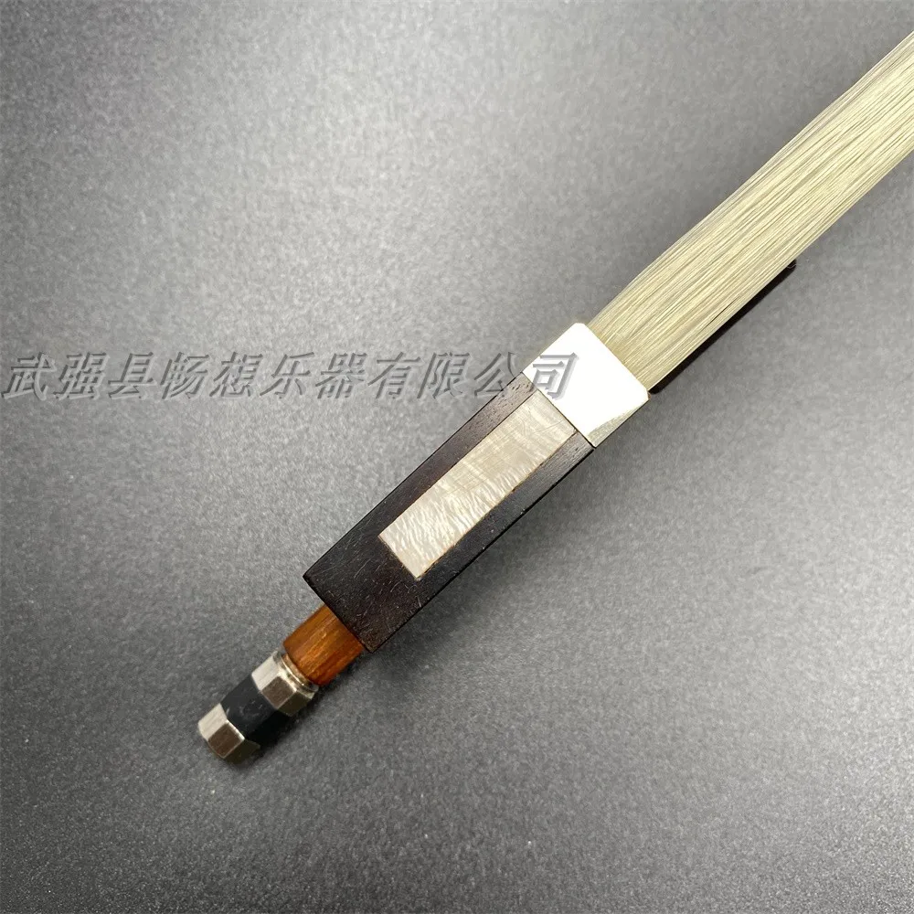 Студенческий лук для скрипки размер 4/4 из бразильского дерева с эбеновой