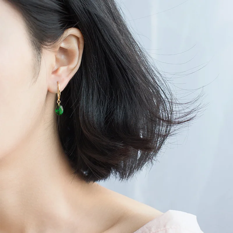 Женские серьги гвоздики из серебра 100% пробы с надписью на удачу|Серьги-гвоздики| |