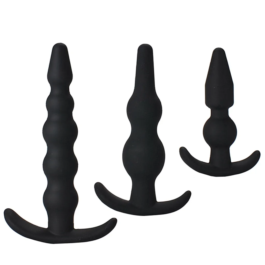 Горячие игрушки для взрослых мужчин и женщин Силиконовые анальные пробки