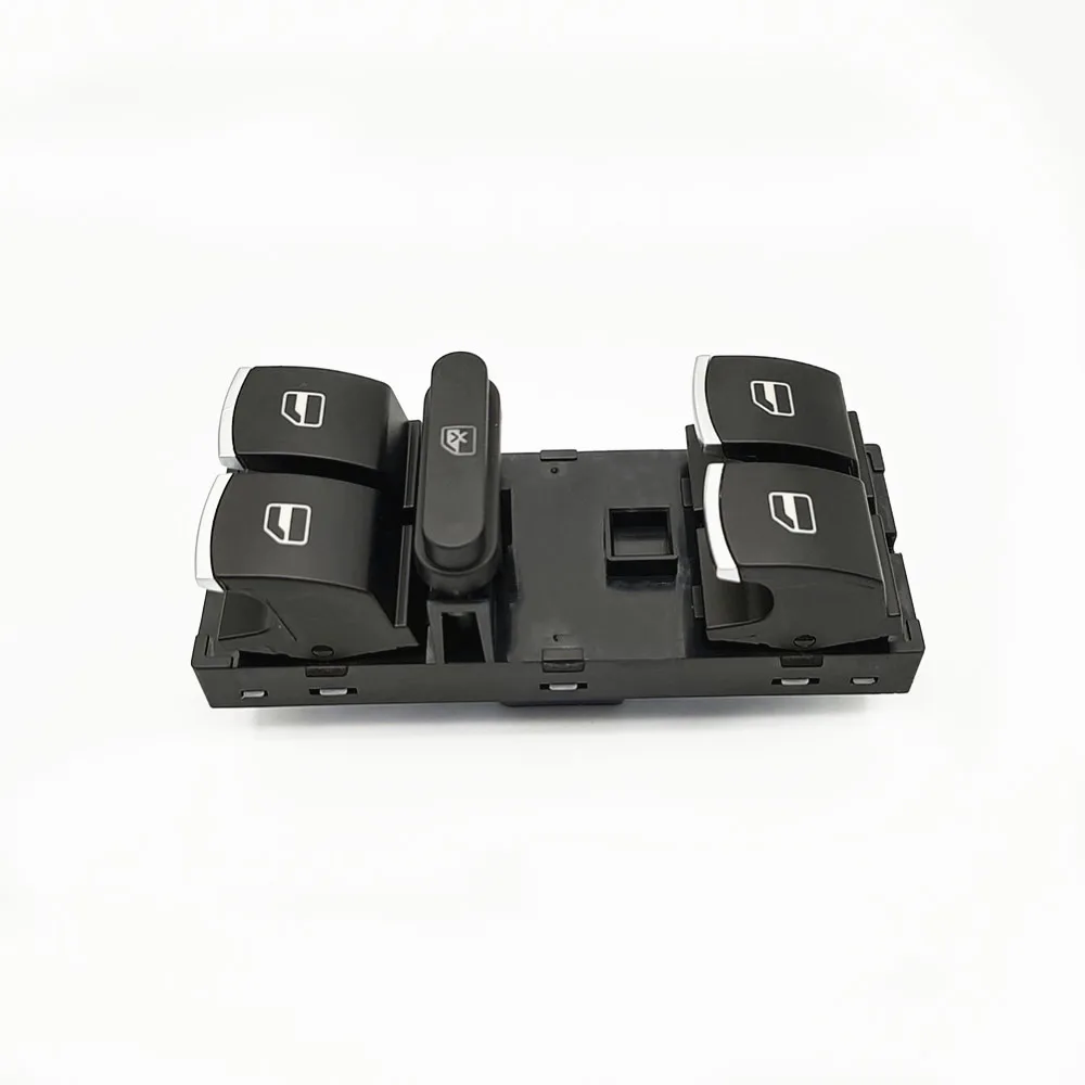 

5ND959857 для Touran Tiguan Passat B6 B7 CC Golf Mk5 MK6 Jetta III, боковой переключатель управления окном драйвера, хромированный 5ND959857