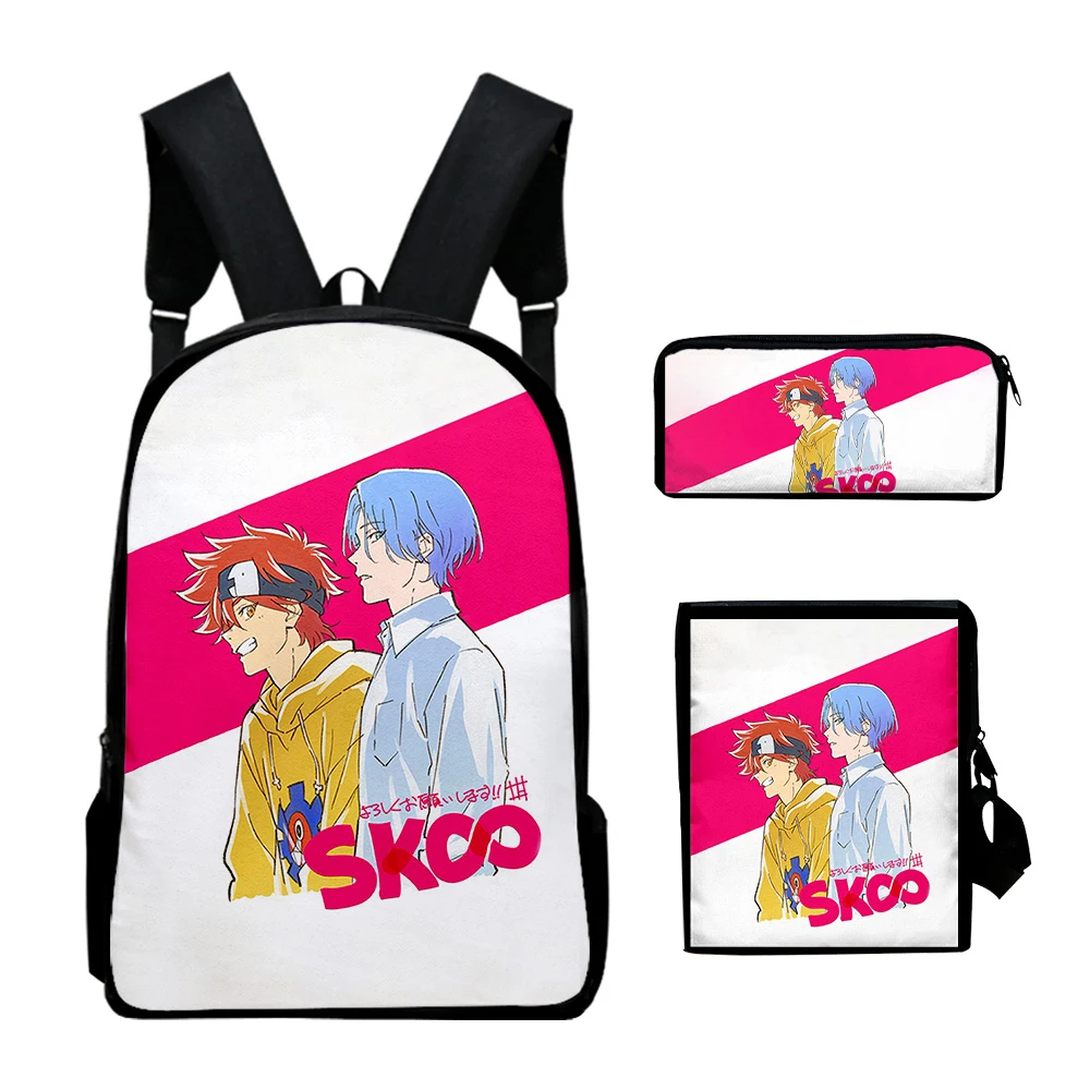

3pcs/Set Backpack 2021 New sk8 the infinity Fashion Casual Backpack Shoulder Bags 3D Print School Bag Mochilas Student Backpack