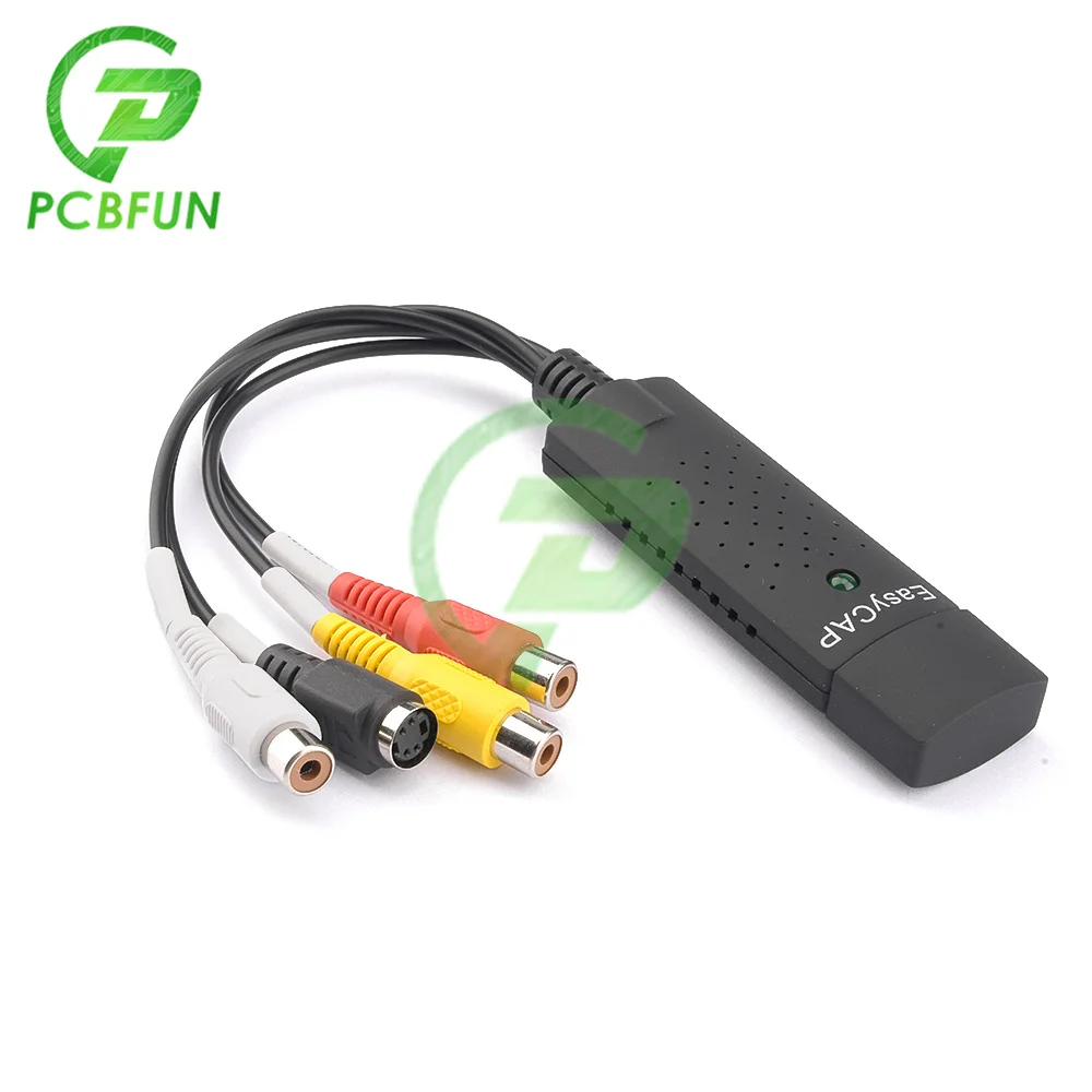 USB 2 0 Easycap Capture 1-канальный видео ТВ DVD VHS аудио ПК Захват адаптер карта тв DVR