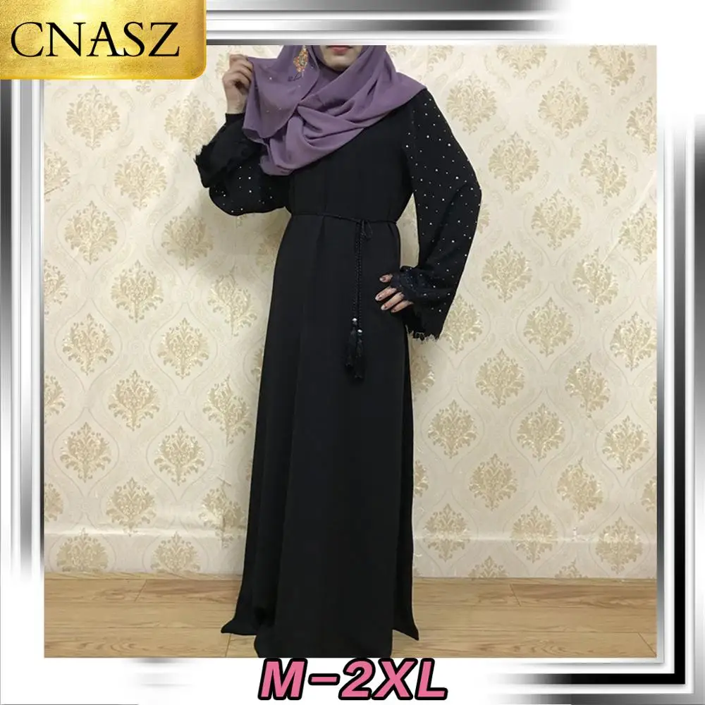 

Мусульманское платье, исламское, турецкое, кружевное, стразы, саудовская, индонезийское, длинное платье, Ближний Восток, халат