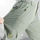 Быстросохнущие Походные штаны, мужские спортивные дышащие тянущиеся штаны-карго для активного отдыха, Мужские штаны для бега, мужские водонепроницаемые штаны для альпинизма, рыбалки