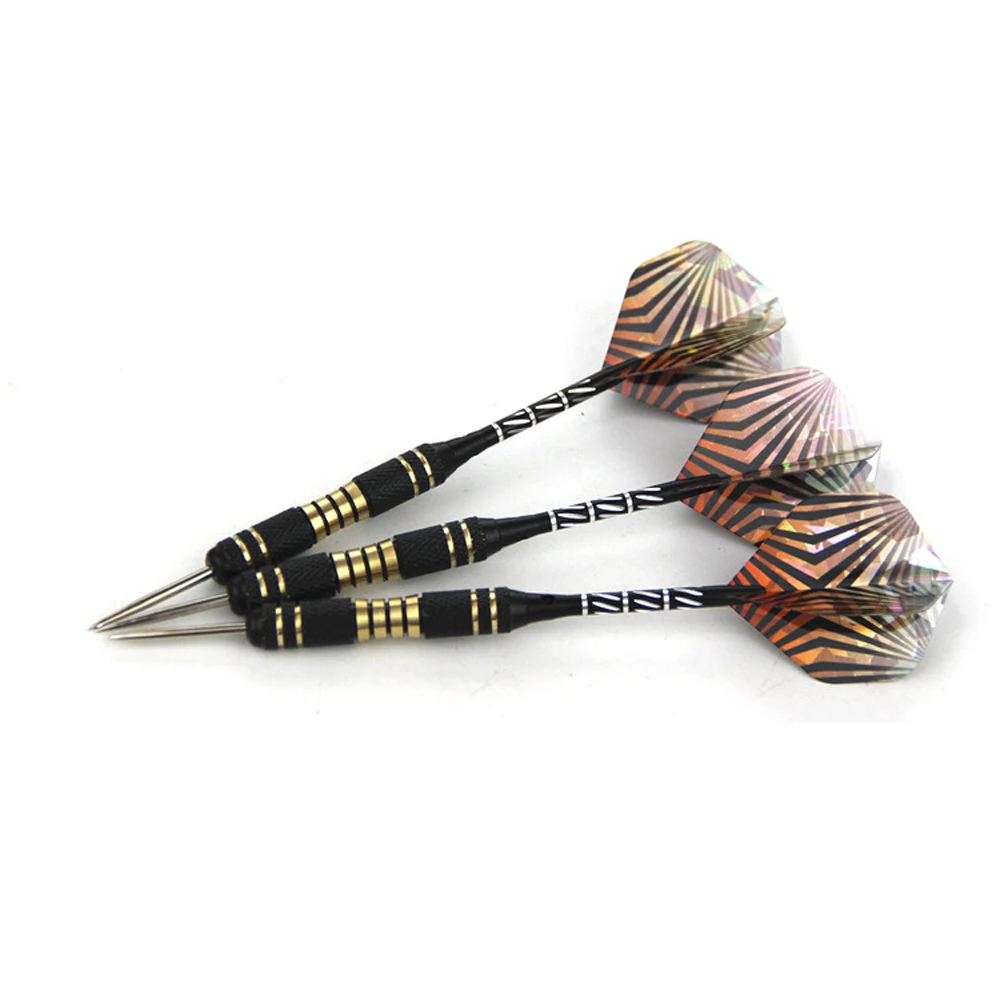 12 шт. Профессиональные прямые Дротика медный дротик дротика с Алюминий полюс и