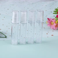 2pcs spray lotion vacuum bottle 51015ml empty airless vacuum pump bottle refillable for travel plastic lotion container