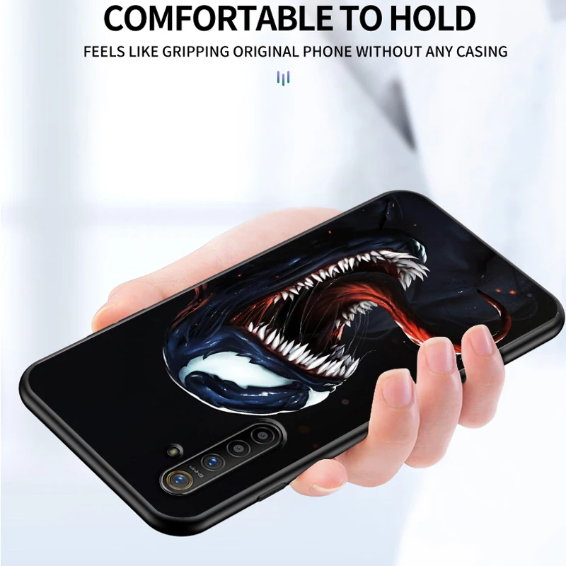 Чехол для телефона Venom Marvel Hero OPPO Realme GT Explorer Master Neo Flash Edition C21 C20 C15 C11 C3 | Мобильные