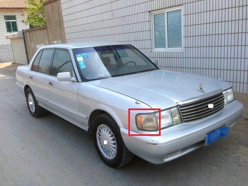 CAPQX для Toyota Crown JZS133 3 0 1991-1996 светильник няя фара боковое крыло углосветильник