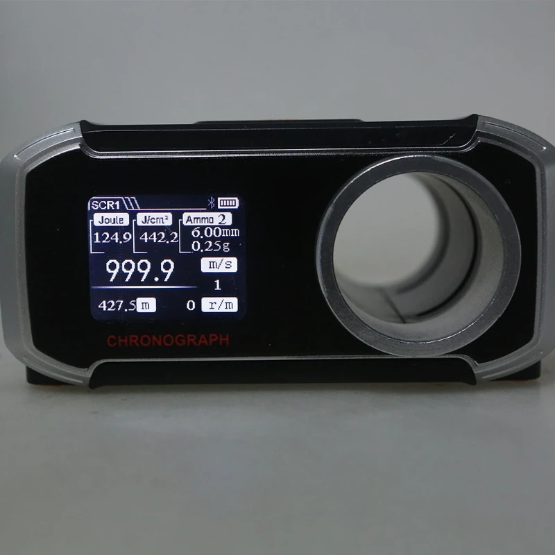 

LCD Screen Shooting Chronograph Tester Shooting Screen Velometer Air BB Paintball Speed Tester Speed APP Bluetooth