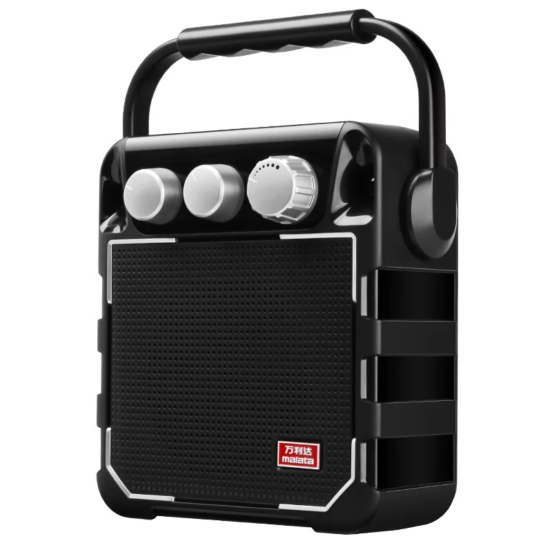 НОВАЯ Портативная колонка с Bluetooth большая разъемом AUX USB уличная FM радио