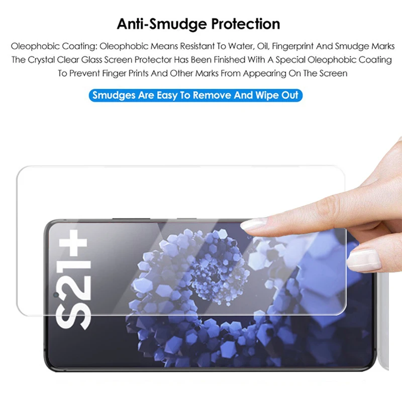 3pack protective glass for samsung galaxy s 21 s21 plus glas s21ultra tempered film on samsun s21plus galaxys21 screen protector free global shipping