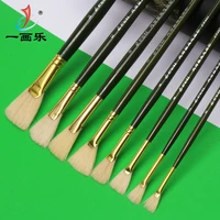eval 8pcsset bristle paint brush acrylic artist oil watercolor paint brush drawing tool art supplies for students