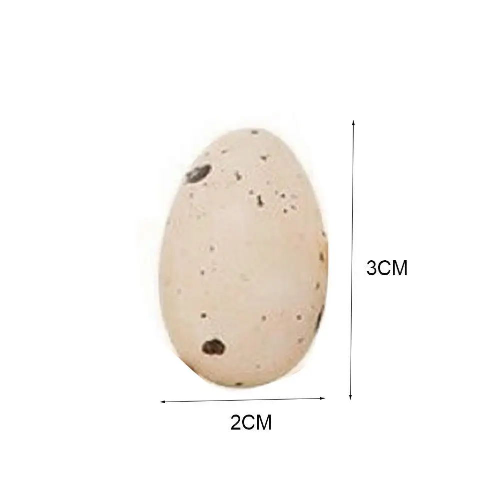 

10Pcs Foam Easter Eggs Happy Easter Decorations Painted Bird Pigeon Eggs Kids Home Favor Craft 2*3cm Decor Easter DIY Party B3G9
