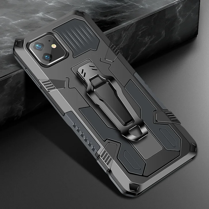 

Armor Rugged Phone Case For Samsung Galaxy Core A02 M51 5G 4G A02S A03S A51 A71 A21 A11 A01 A41 A21S Stand Metal PC Back Cover