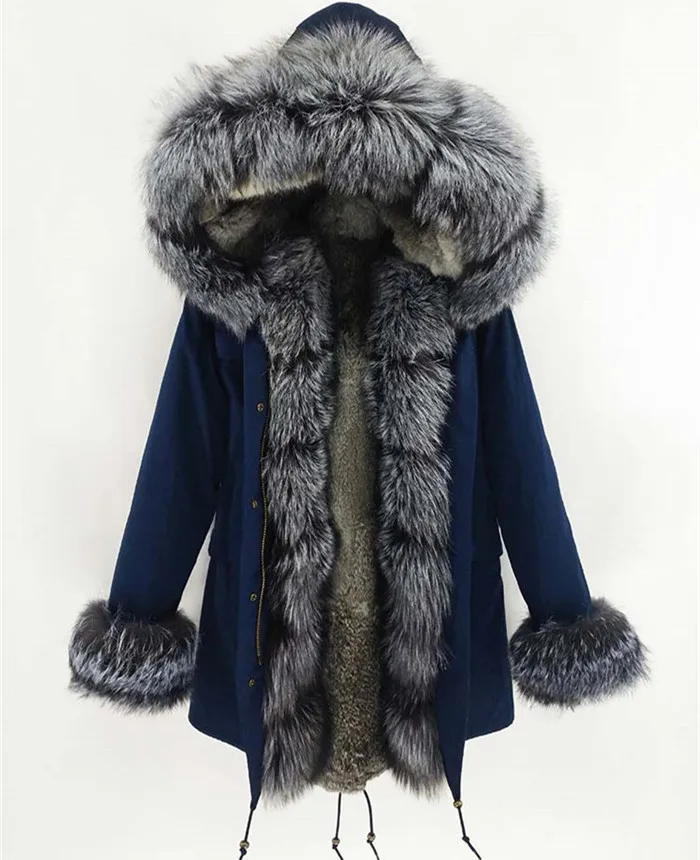 Пальто женское со съемной подкладкой из меха кролика Рекс верхняя одежда съемным