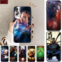 2021 marvel doctor strange cartoon phone case for xiaomi redmi note 10 9 9s 8 7 6 5 a pro s t black cover silicone back pre styl
