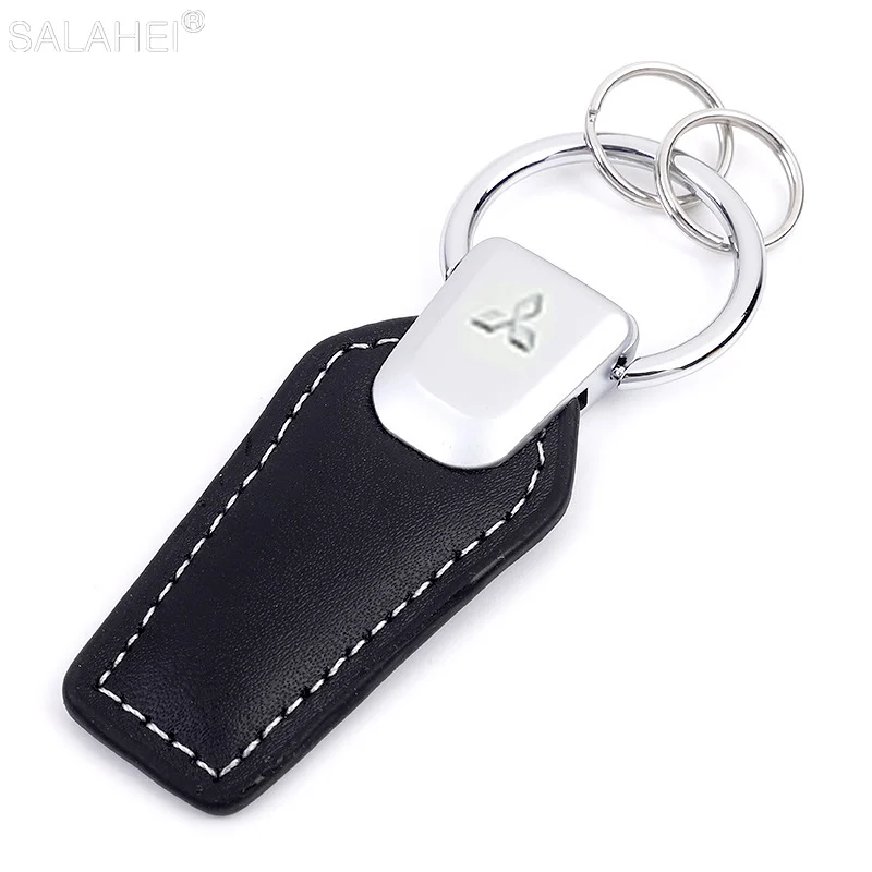 

High Quality Car Keychain For Mitsubishi Lancer 10 9 EX Outlander 3 ASX L200 EVO Ralliart Pajero Auto Key Chain Ring Accessories