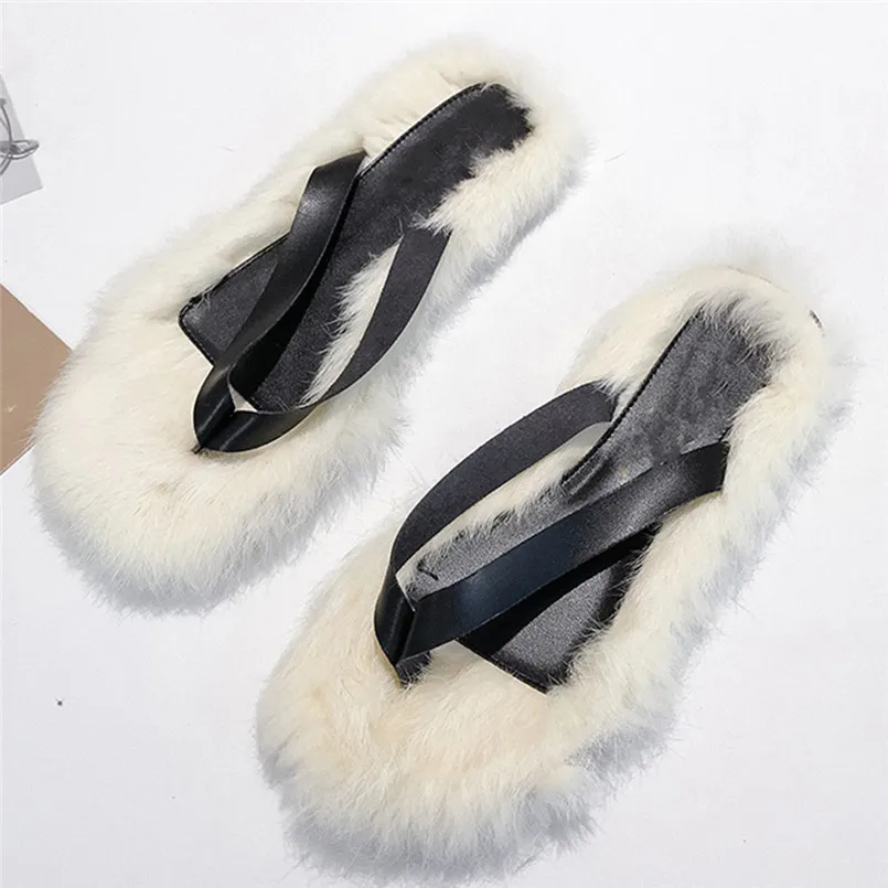 Роскошные Тапочки Модные Женские однотонные вьетнамки на плоской подошве