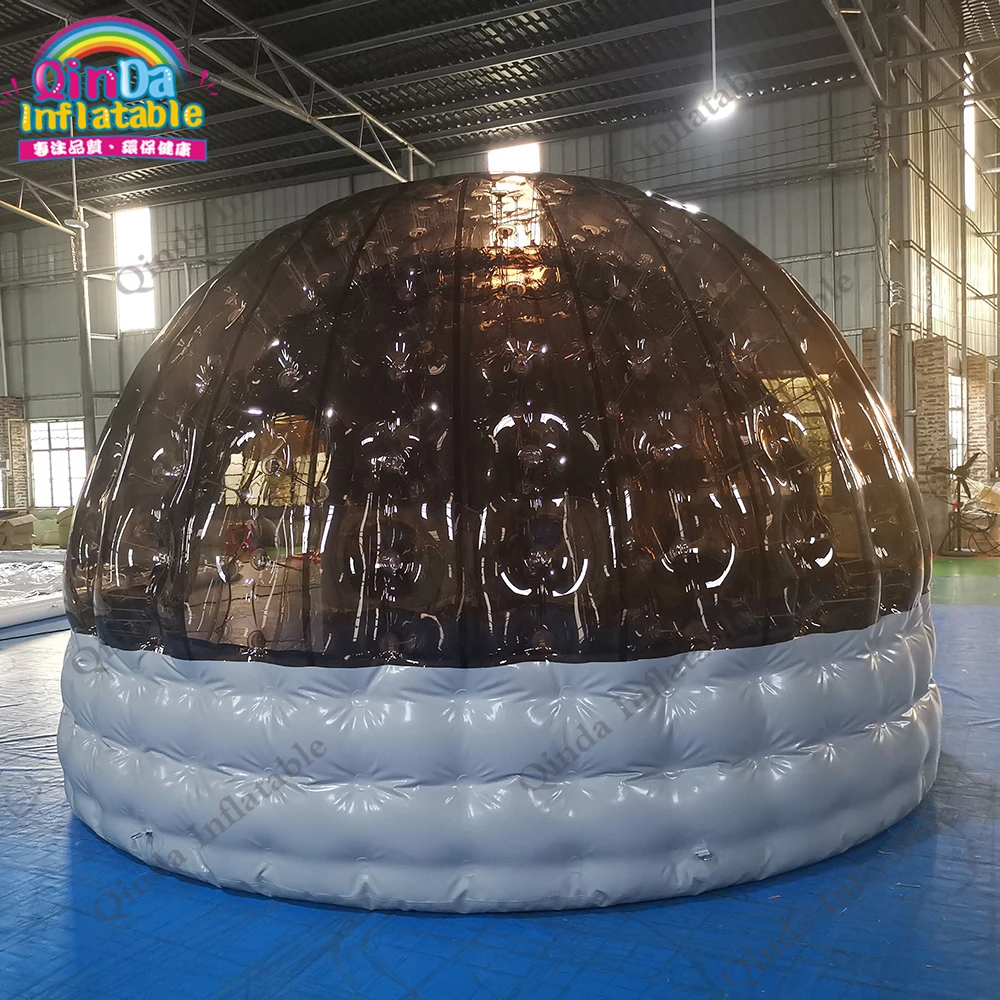 Günstig 3m Durchmesser PVC Aufblasbare Dome Blase Iglu Angepasst Aufblasbare Isolation Zelt